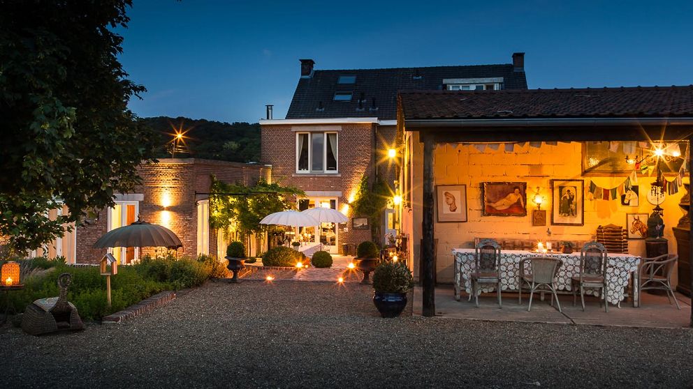 Romantische Bed and Breakfast Villa Bayard (b&b) Limburg - Eben Emael